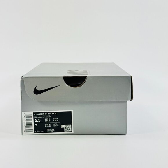 Nike Phantom GX II Elite FG 'Black Deep Jungle' FJ2559-002 Soccer Multi Size - Picture 10 of 13